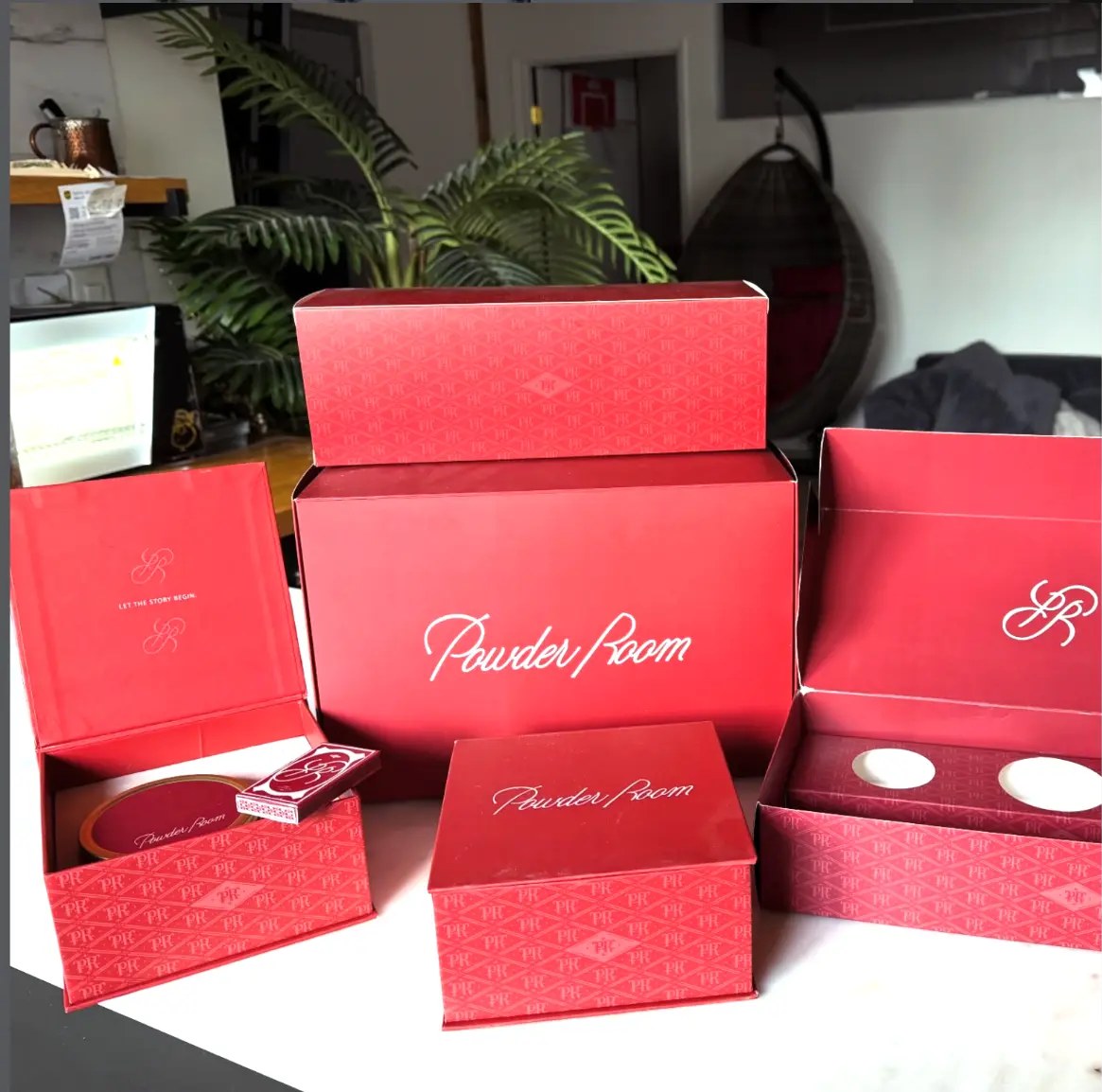 Powder Room Yorkville | PR Caviar Invitation Packaging