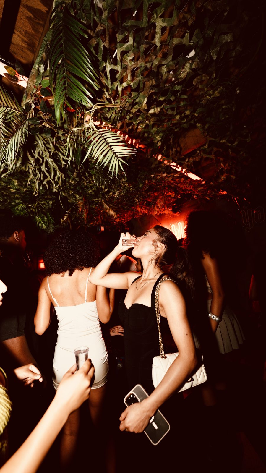 Guests celebrating on the floor at Escobar x ViCES